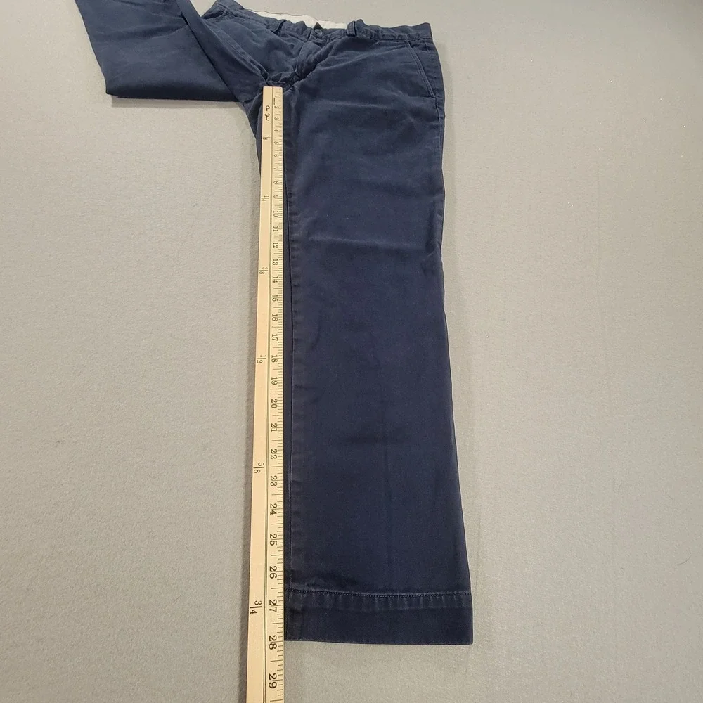 Polo Ralph Lauren Chino Pants Straight Leg Classic Fit Navy Men's 32x28 Cotton